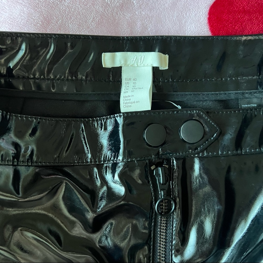 Faux Leather Pants - image 3